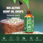 Hemp Oil, 100% Natural Sleep Aid Anti Stress