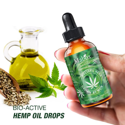 Hemp Oil, 100% Natural Sleep Aid Anti Stress
