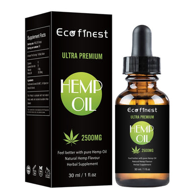 Hemp Oil for Pain Relief Sleep Aid Anti Stress Hemp