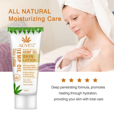 Hemp Oil Body Cream 100ml/3.7