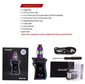 Mod 225W Right Hand Vape Electronic e Cigarette