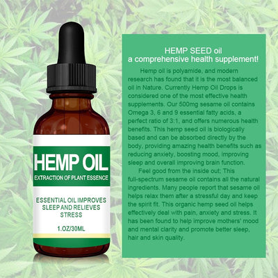Hemp Essential Oils For Aromatherapy Diffusers