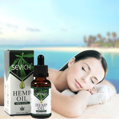 Body Massage Essential Oil Hemp Oil Organic